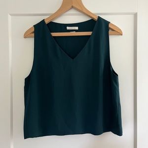 Aritzia Teal Top